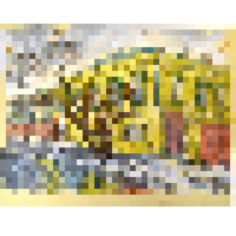 Рисунок (акварель, пастель) "Елабуга. Весенняя улица", 1979 г