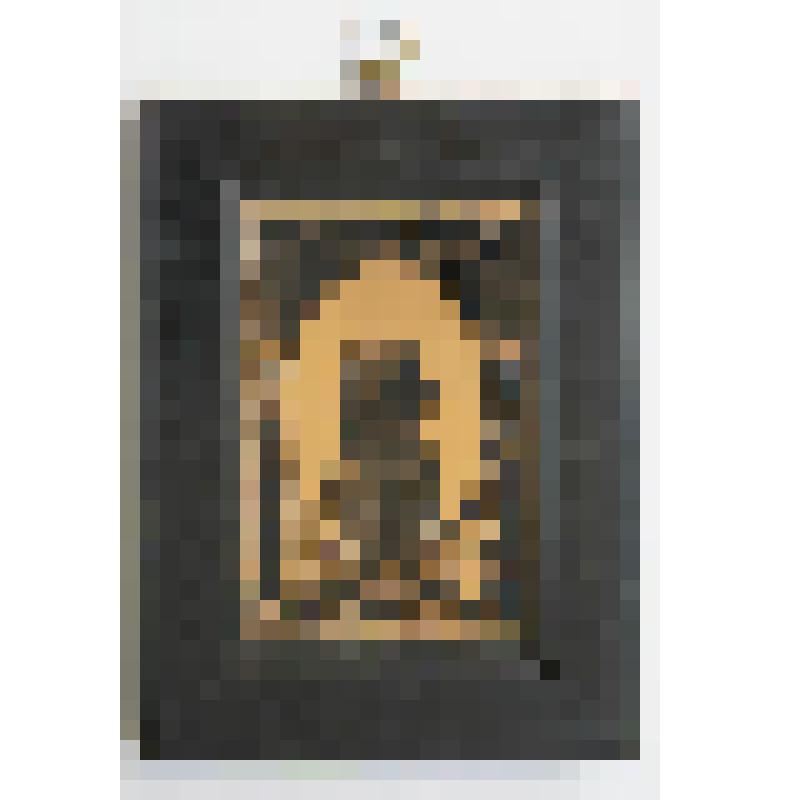 Миниатюра. "Мужской портрет овальный, в прямоугольной орнаментальной раме"