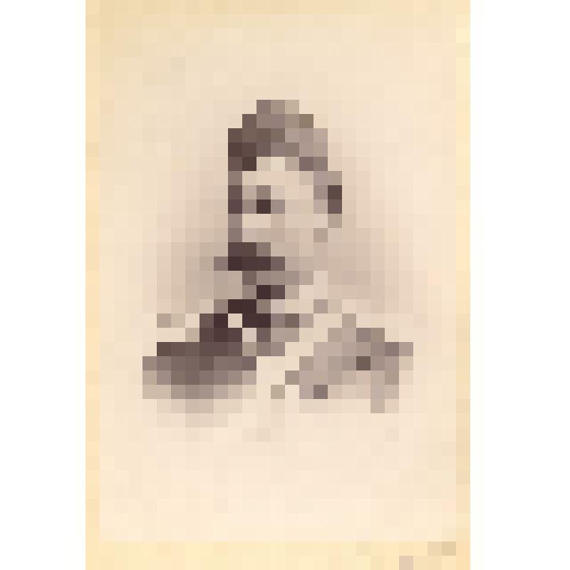 Фотопортрет на паспарту: Дашкин Зюлькарнаин Шангиреевич - подъесаул Оренбургского казачьего войска