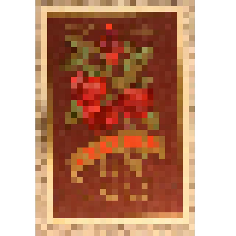 Этикетка бутылочная к вину «Малиновое» производства Эстонской ССР, из коллекции этикеток бутылочных к винам производства республик СССР (Молдавии, Украины, Литвы, Эстонии, Белорусии)