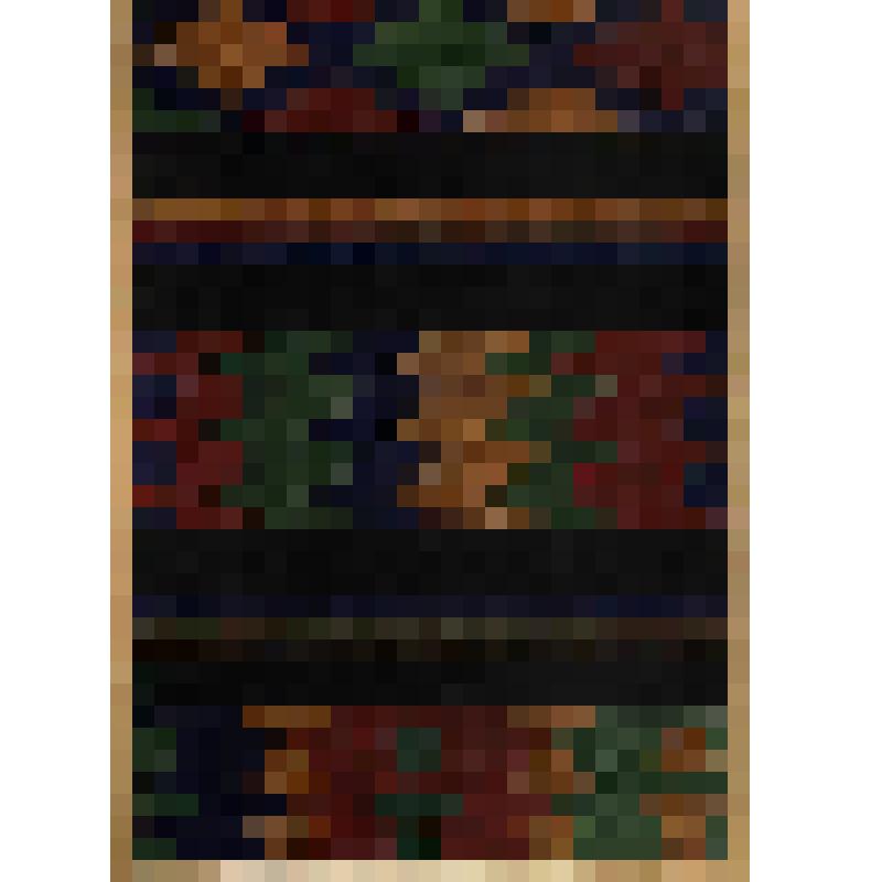 Зарисовка образца закладного ткачества. Коврик - дорожка. Из альбома «Русское народное искусство. Узорное ткачество»