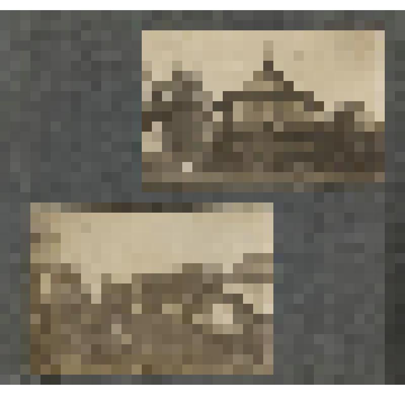 Лист из фотоальбома. Фотоальбом Н. Н. Кудаш, в замужестве Жаровой. Годы учебы в русской гимназии в Моравской Тршебове. Лист 5. Четыре фотографии (пейзаж окрестностей), две из которых на обороте листа.
 (