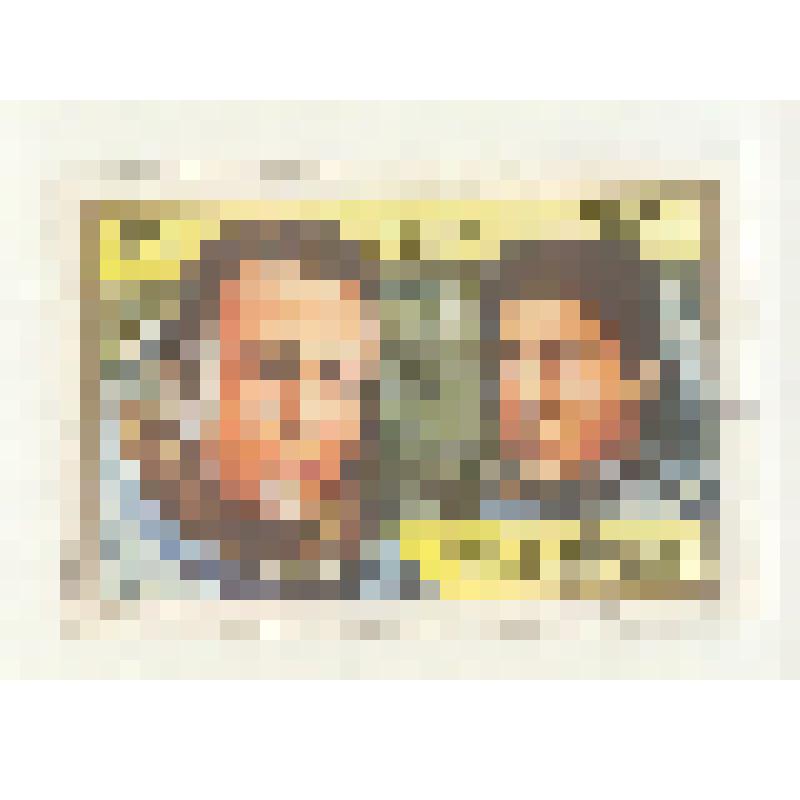 Марка почтовая. Куба. Советско-вьетнамский экипаж космического корабля «Союз-37» - командир Виктор Горбатко и космонавт-исследователь Фам Туан