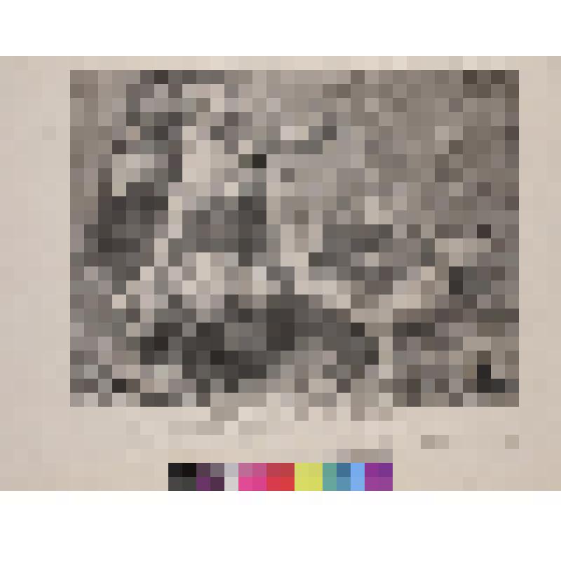 Давид и Голиаф, гравюра