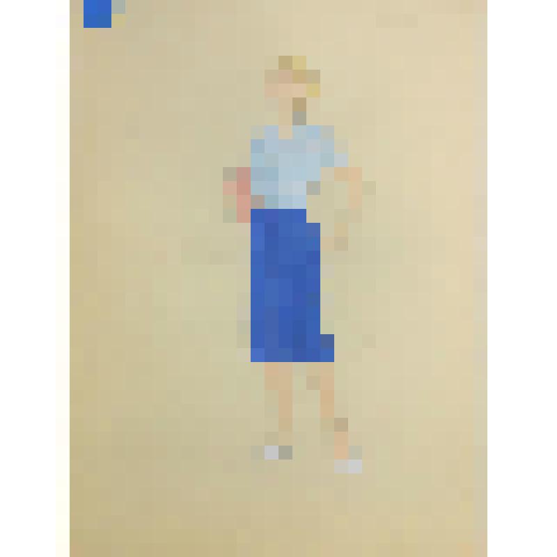 Эскиз костюма. "Зина".( 1-й костюм). "Маленькая студентка" (Режиссер О.Барсегян). Львов, Государственный театр юного зрителя им. М. Горького