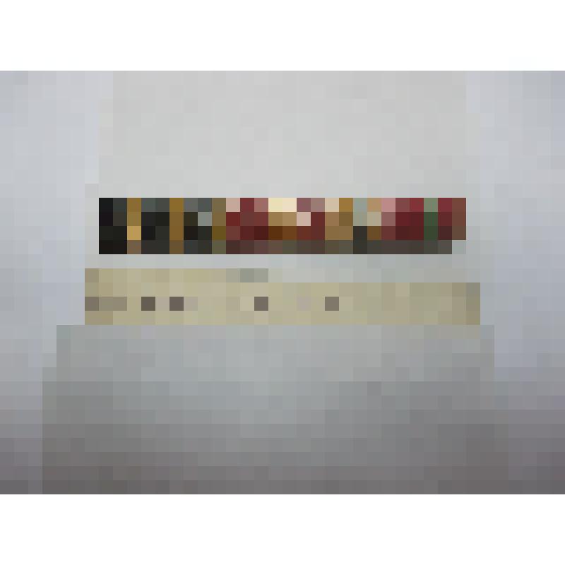 Планка с лентами к медалям: «За победу над Германией в Великой Отечественной войне 1941-1945 гг.», «50 лет Вооружённых Сил СССР»,  «60 лет Вооружённых Сил СССР»