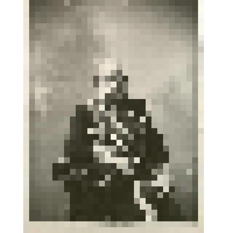 Чиновник в парадном мундире с орденами и лентами. Фотография