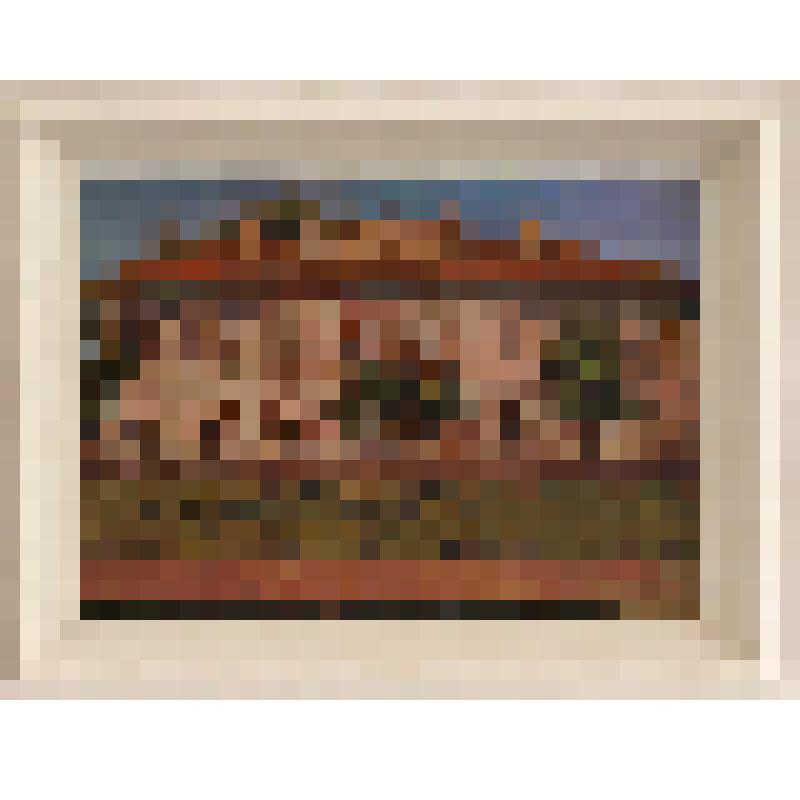 этюд. "Белый дом. Здание первой школы."