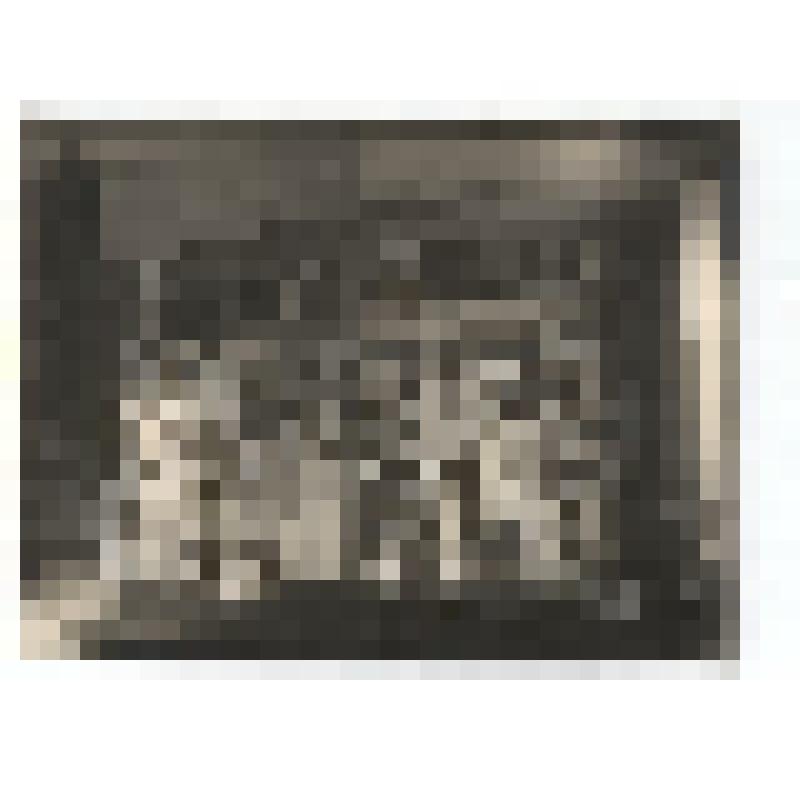 Ф/чб. Экспозиция Центрального музея АССР НП: история образования Российского государства (информационный стенд с материалами в рамках). Энгельс. 1941