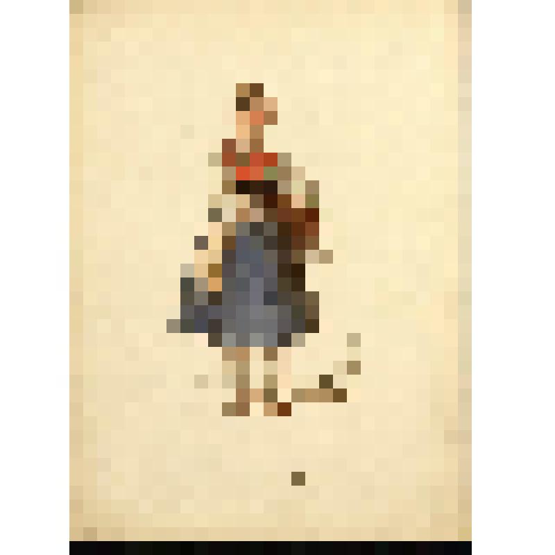 Эскиз женского костюма. Савоярка. "Королева льдов" (Хореография М. И. Петипа). Санкт-Петербург, Императорский Мариинский театр