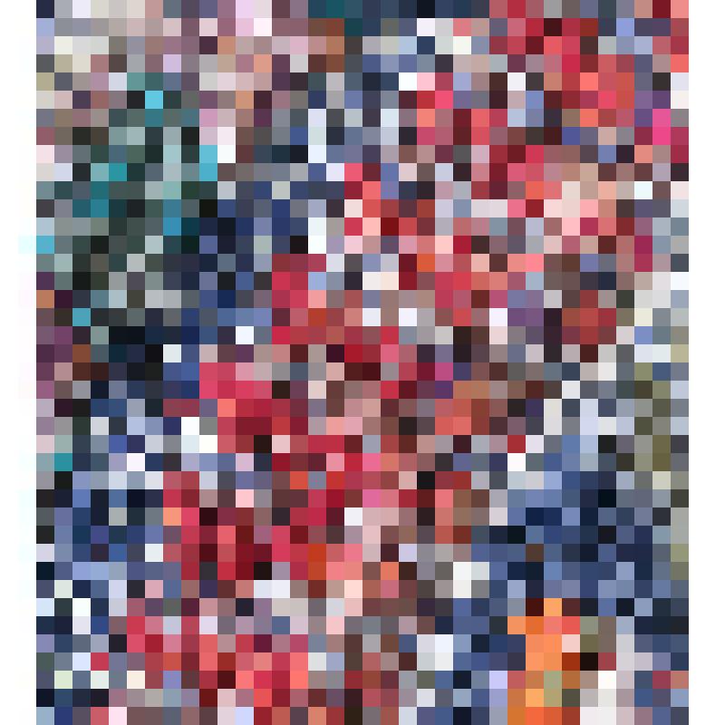 Коврик круглый вязаный