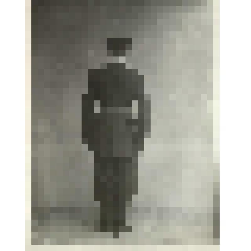 Форма мужской одежды дворцовой прислуги (вид со спины). Фотография