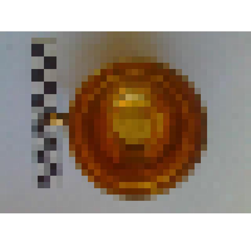 Посуда XIX-XX вв. Чашечка от чайной пары. Роспись золотом по розовому фону, позолота по внутренней поверхности чашки