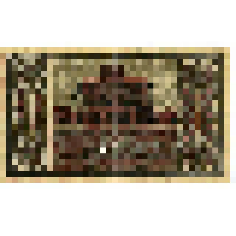 Бумажный денежный знак. Нотгельд г. Брауншвейг. Солдат, кузнец, женщина с детьми, смерть с мечом и весами. 100 марок. Германский Рейх (Веймарская республика)