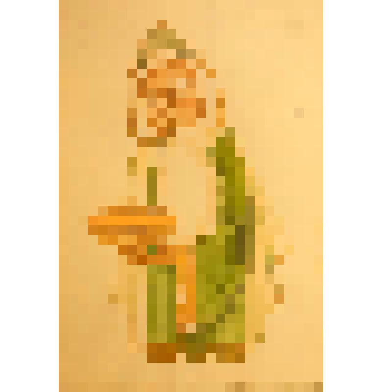 Эскиз куклы. "Старец". Театр кукол. "Рождество Христа". (Режиссер В. Бредис). Кострома