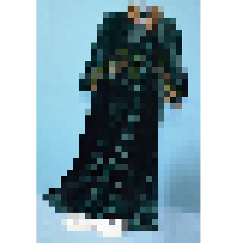 Пелерина от платья женского, концертного, тёмно-зелёного цвета