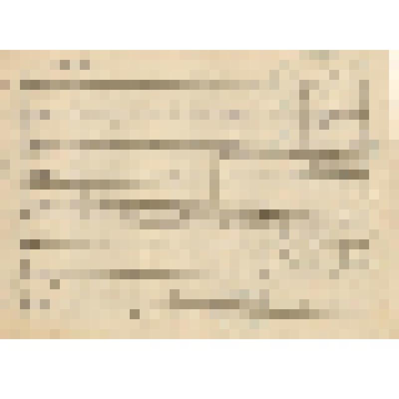 Музыкальная рукопись. "Что за песни раздаются". Для смешанного 8-ми голосного хора