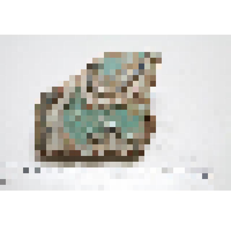 Изразец (фрагмент) рельефный полихромный