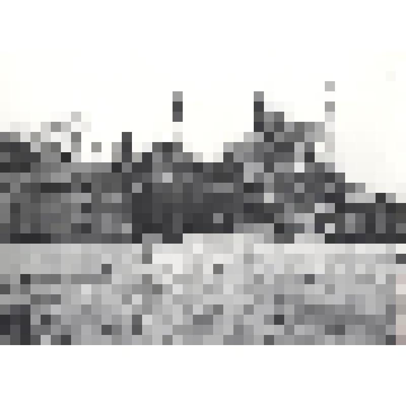 Фотография. Территория пристани и Управления Каспрыбхолодфлота. Все строения подлежат сносу. Из коллекции фотографий и негативов с изображением производственных процессов в промышленности и сельском хозяйстве, культурной жизни, передовиков производства Ас