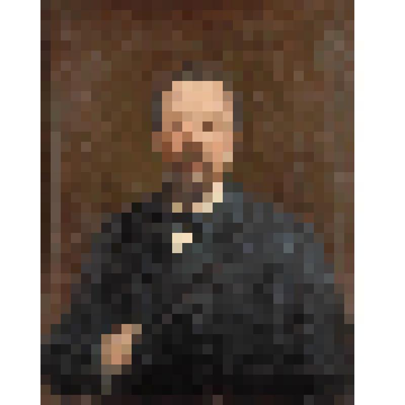 Портрет погрудный. Попов Александр Степанович  (1859-1906). Картина