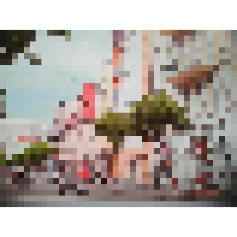 Фото. Фото сюжетное цветное. Вид на жилые дома и пешеходную зону по ул. Победы в г.Советске. Советск. Россия