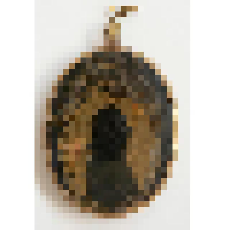 Миниатюра. "Мужской портрет в овале, украшенный военными атрибутами и лавровым венком"