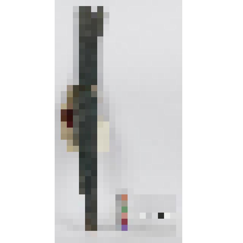 Нож медный, треугольный, с круглым отверстием с перерванным краем