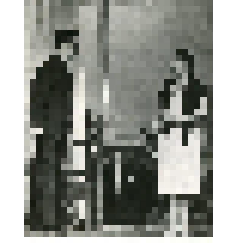 Фотография. Друнин - И. Рябинин, Ольга Ник. - Л. Фетисова. "Летчики" (пост. - И. Ворошилов, худ. - В. Мазенко, Г. Грушин.). Москва, Центральный театр Советской армии