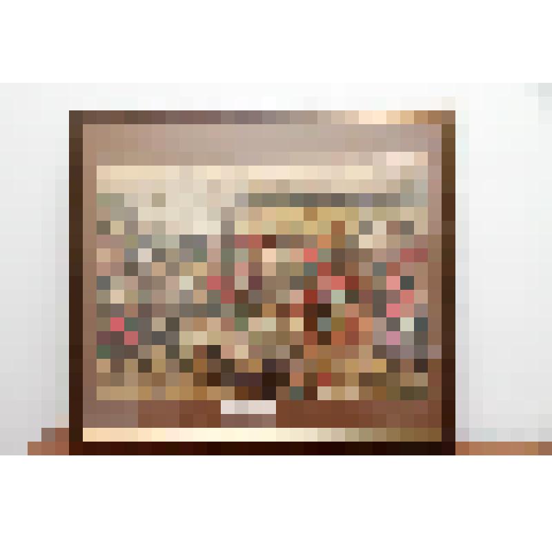 Литография с картины худ. Богатова "Атака донцов"