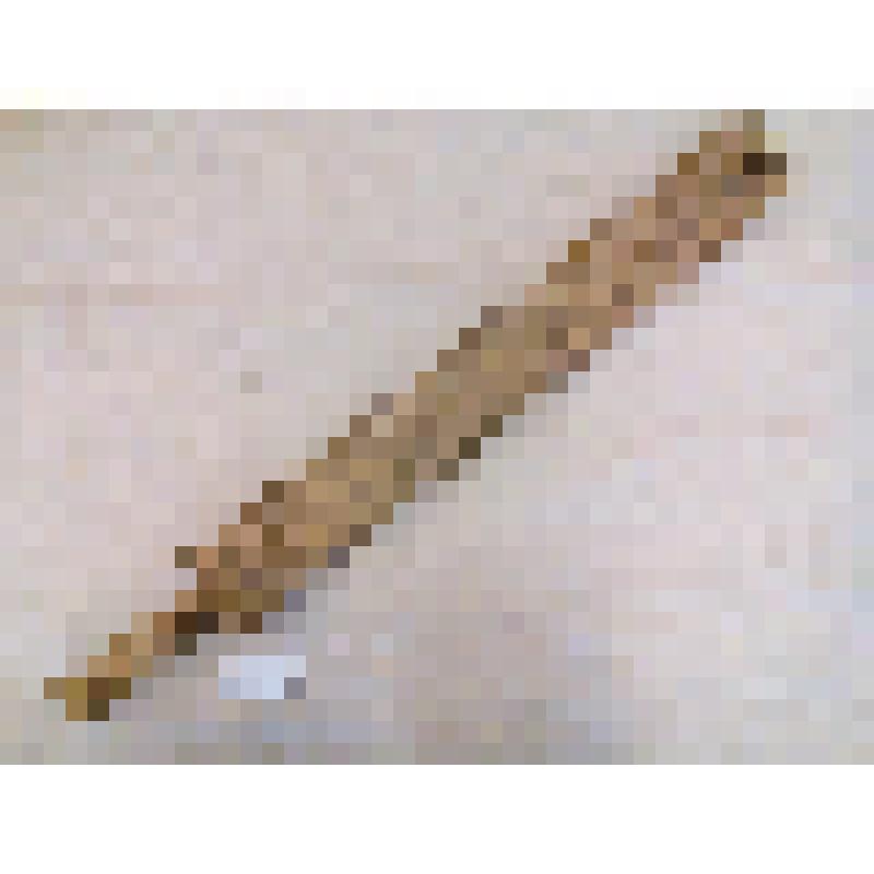 Рубель деревянный в форме прямоугольного вогнутого бруска