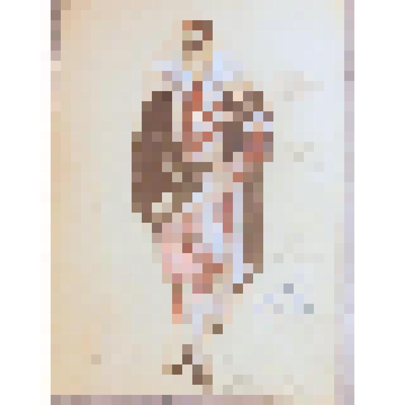 Эскиз костюма. "Гость у Лауры -2". "Каменный гость" (Неосуществленная постановка.). Харьков