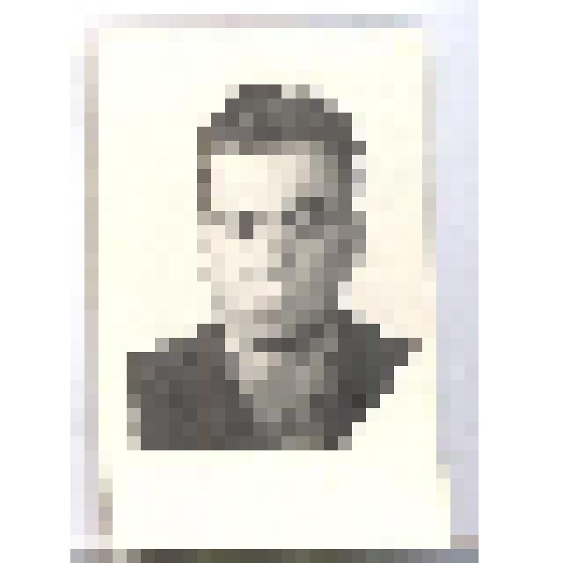 Фотография ч/б. В. Паустовский. Оплечное изображение. На документы.  С уголком. 1950- е гг