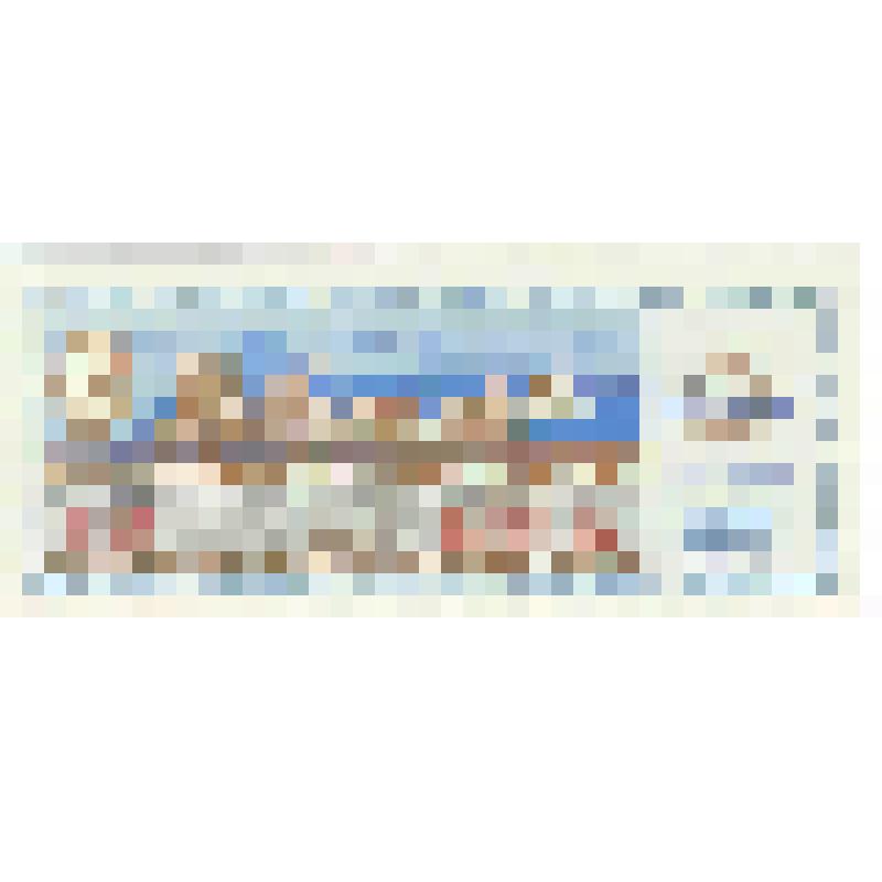 Знак бумажный денежный. Билет лотерейный "Лотерея ДОСААФ СССР" № 054. Серия № 136727, из коллекции билетов лотерейных