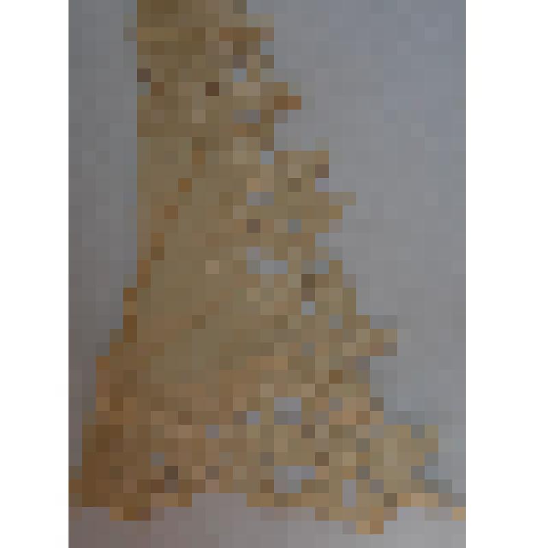 Левая часть воротника с отделкой ришелье