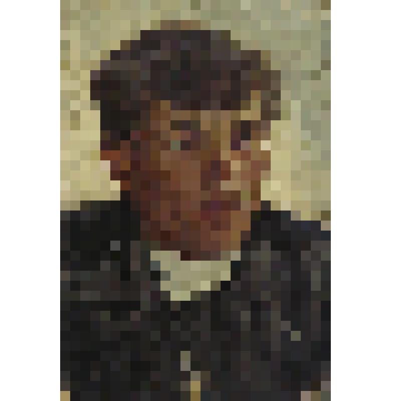 Портрет мужчины из деревни Ковригино. Этюд