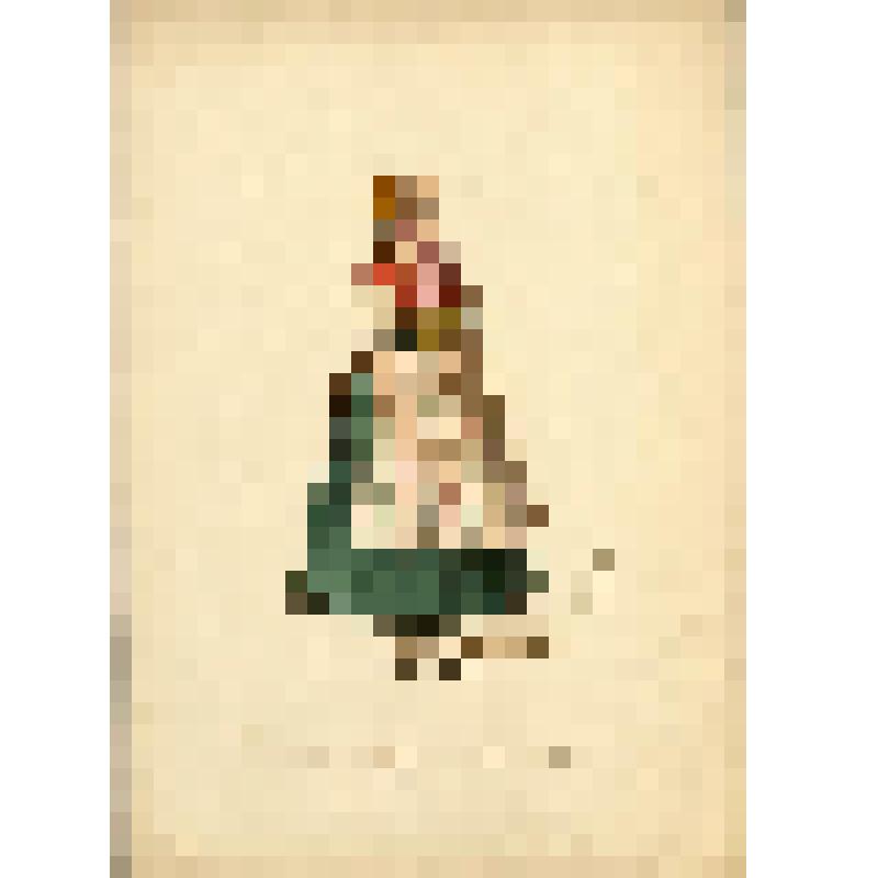 Эскиз женского костюма. Кантон Баль. "Королева льдов" (Хореография М. И. Петипа). Санкт-Петербург, Императорский Мариинский театр