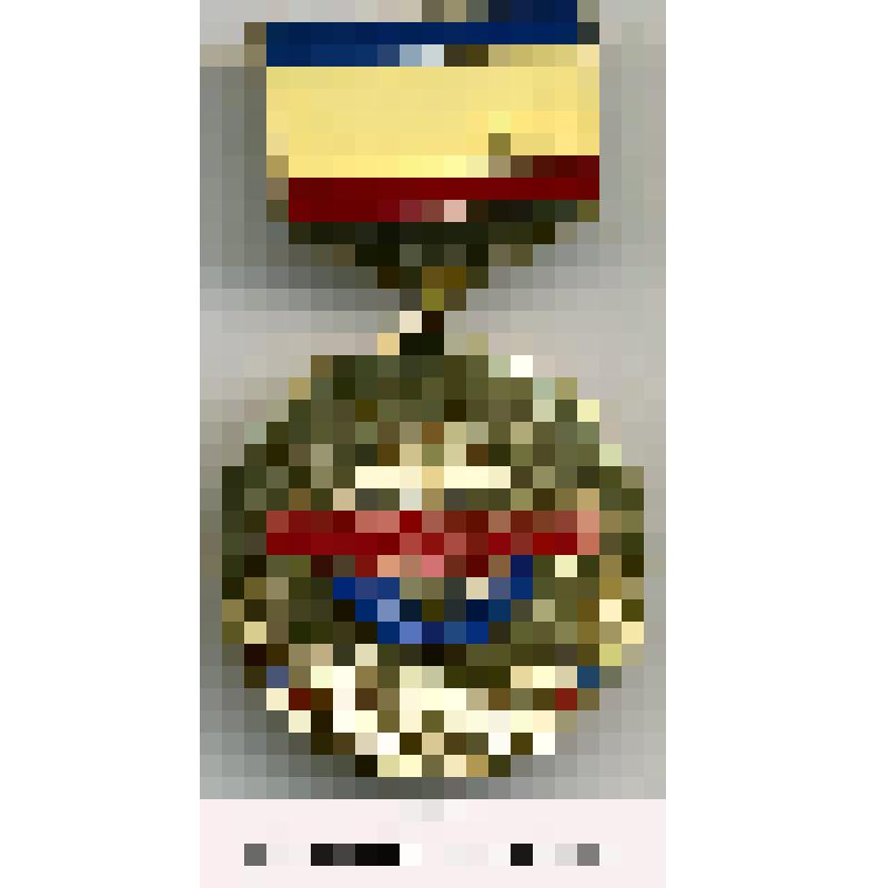 Знак нагрудный юбилейный «10 лет Крымского колледжа экономики и управления»