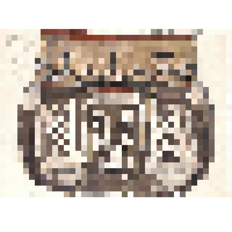 Зарисовка сумки из оленьих камусов. Из альбома "Модели одежды и дополнения к ним в характере народного искусства из оленьих шкур, камуса и замши"