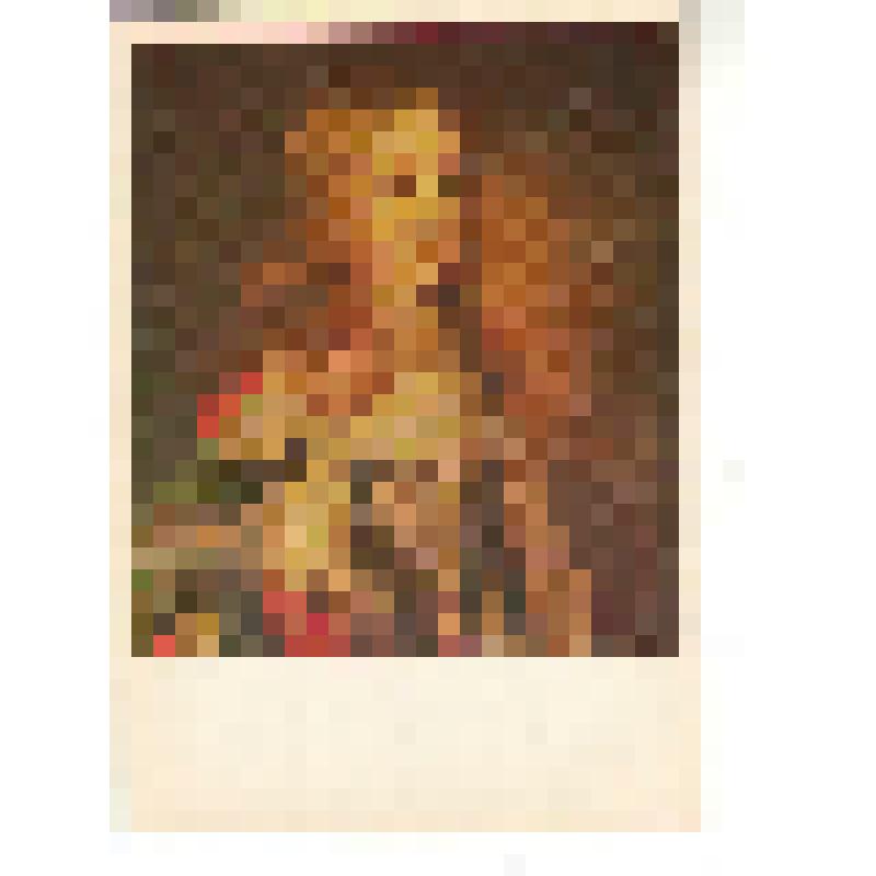 Открытка художественная. Немецкая школа. Портрет мальчика.1663 г.  Художник: Беньямин фон Блок(1631-1689)
