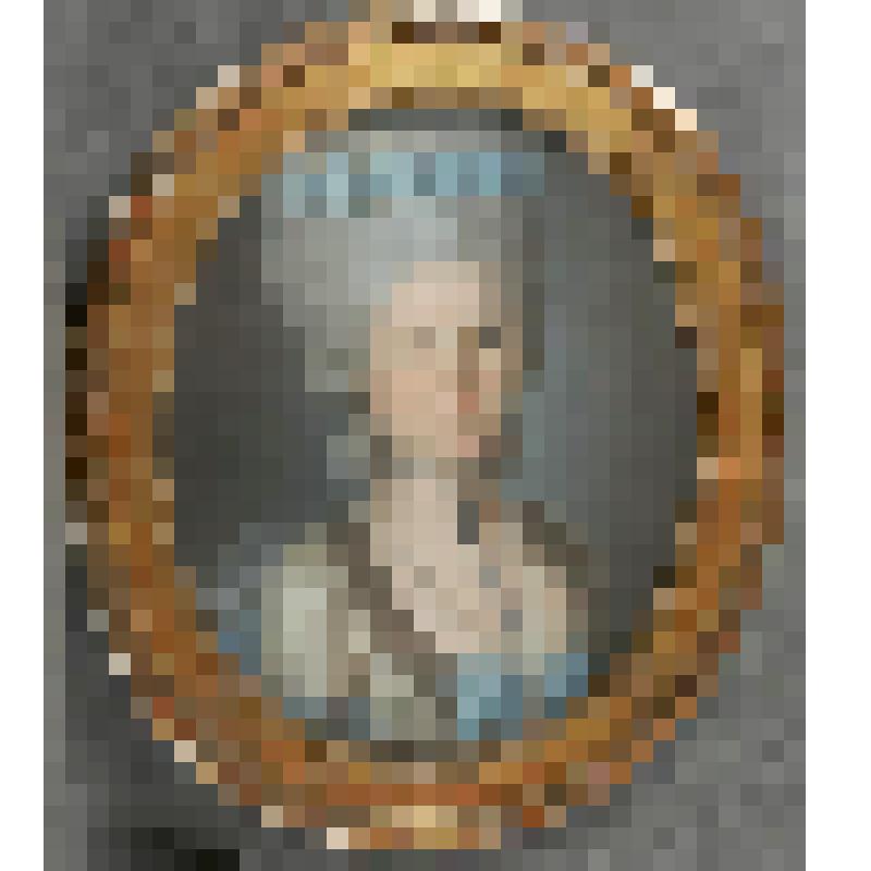 Картина. "Портрет неизвестной с жемчужным ожерельем"