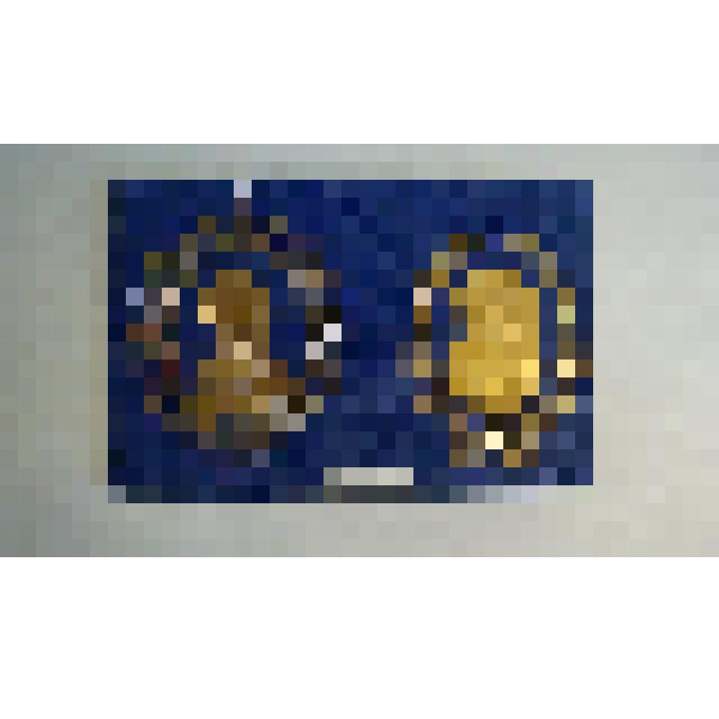 Синяя дощечка с портретами  Л.Н. Толстого и А.К. Толстого, золотом