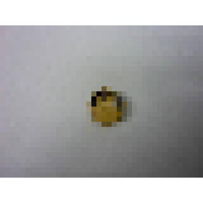 Запонка круглой формы, двусторонняя