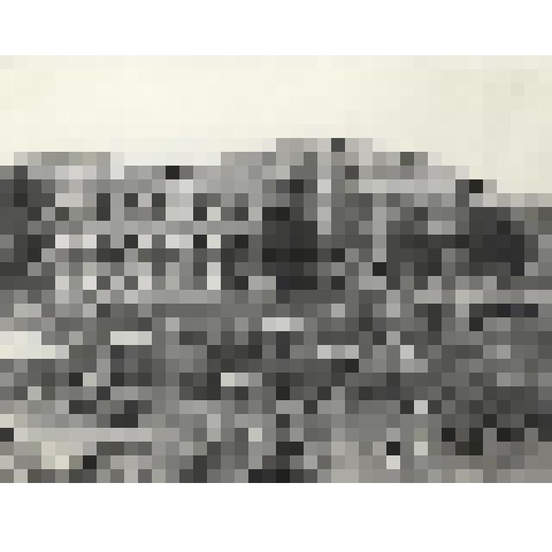 Строительство машиностроительного техникума, на переднем плане рыночная площадь. Коллекция фото по г.Тюмени и северу Тюменской области 1950-60 е гг. Фотограф А.В.Космаков, фотокорреспондент газ. "Тюменская правда". Фотография чёрно-белая