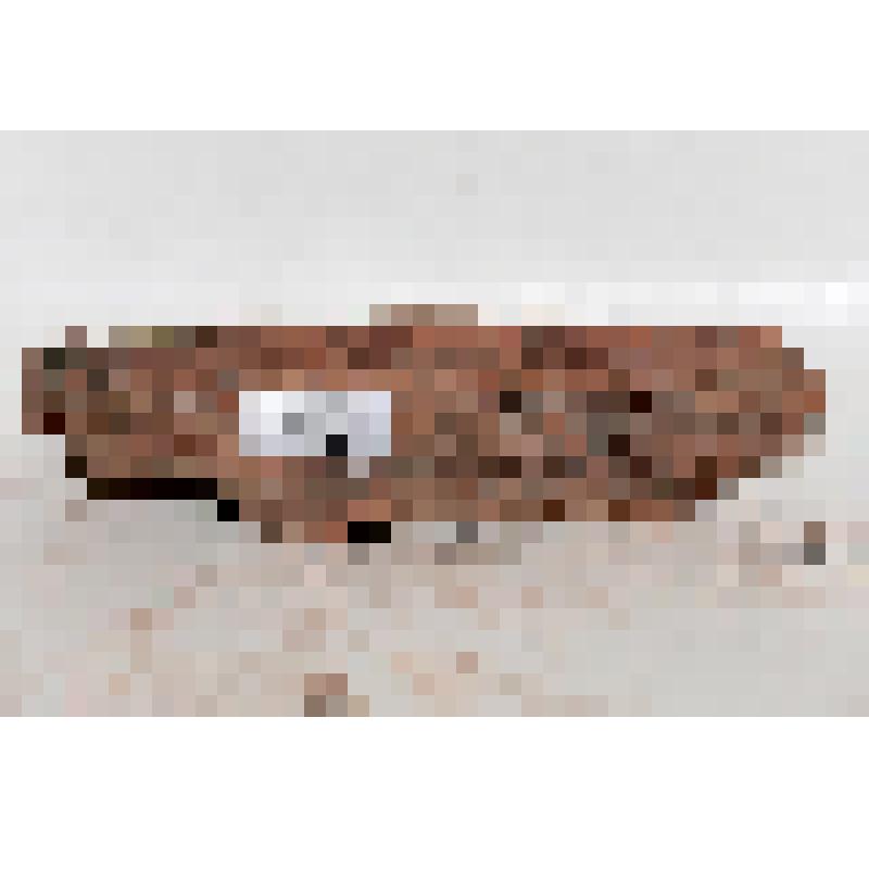 Изразец - валик (фрагмент) рельефный полихромный "геральдический"