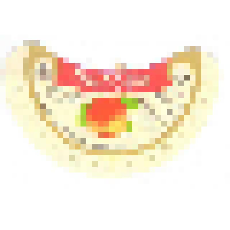 Кольеретка-этикетка горловая к напитку «Яблоко» производства Саратовского пиво-безалкогольного завода, из коллекции кольереток – этикеток горловых к безалкогольным напиткам