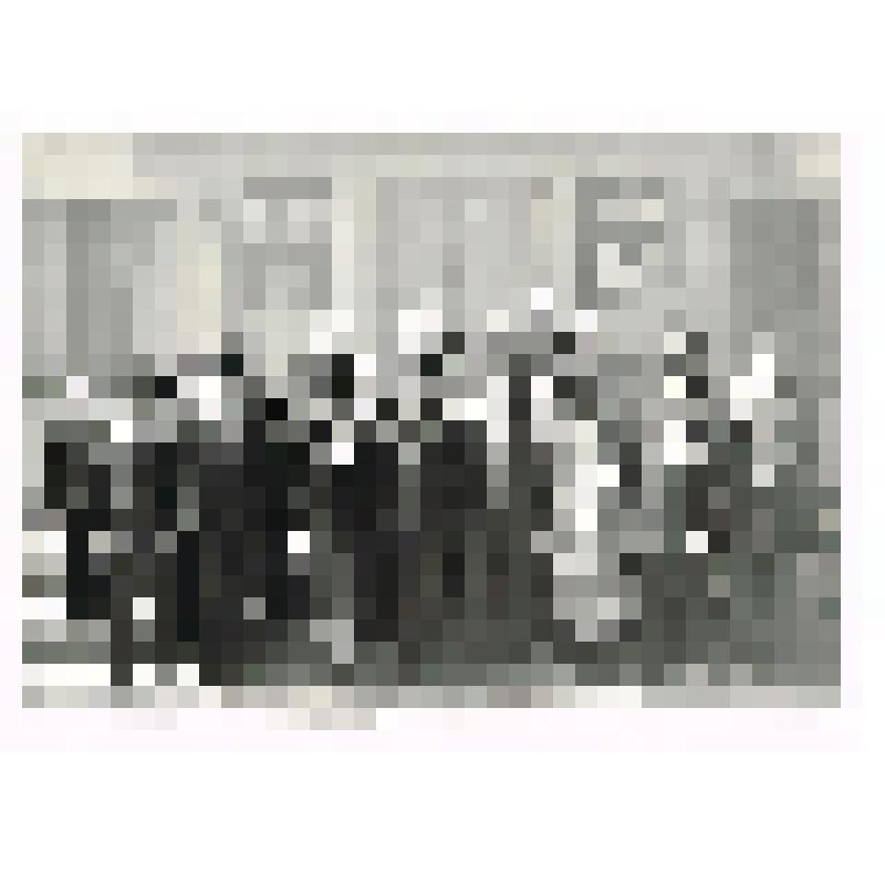 Фотография черно-белая. Встреча участников войны в честь 35-летия Победы с руководством района