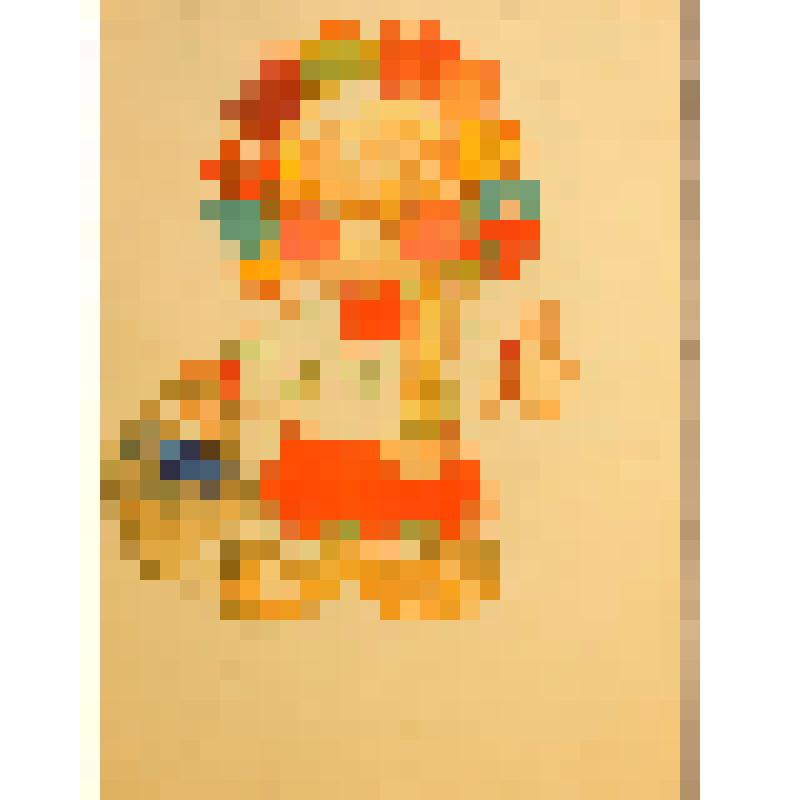 Эскиз куклы. "Маша".Театр кукол. "Шуршик" (Режиссер В. Бредис). Кострома