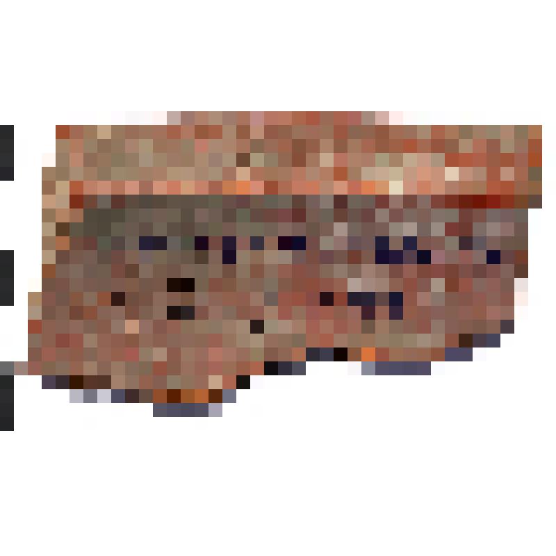 Фрагмент края со стенкой красноглиняной миски