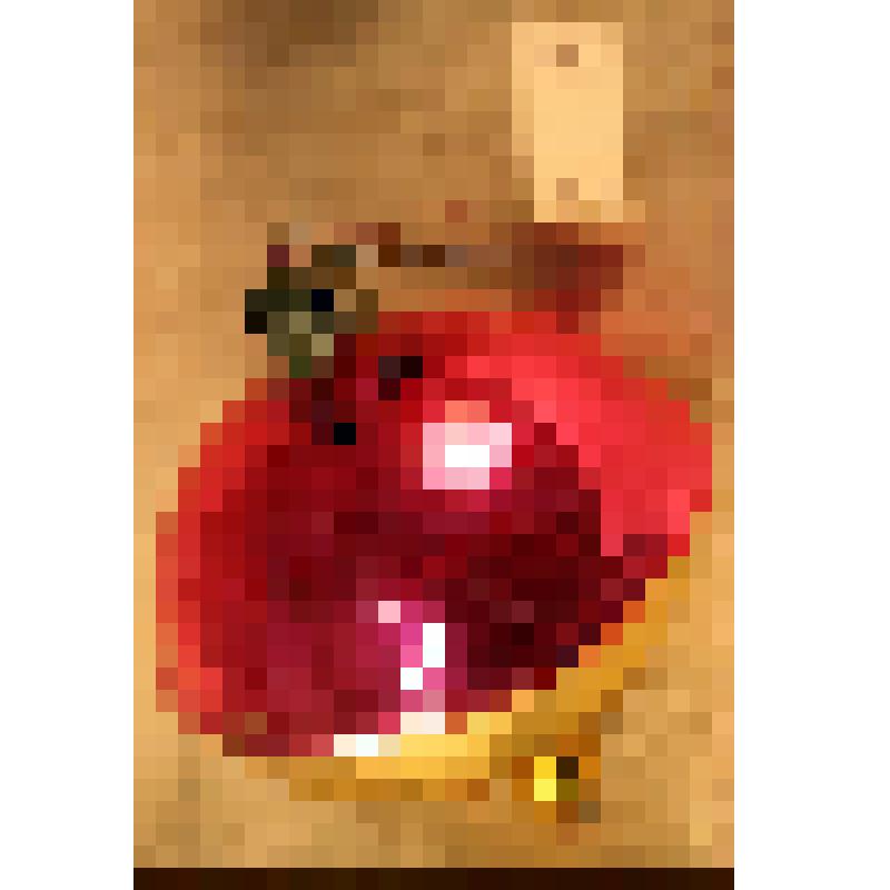 Игрушка елочная. Юла (золотисто-розовая), из коллекции игрушек для Новогодней елки