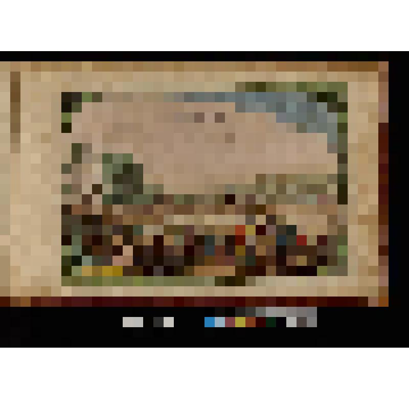 Вид Гренобля (поздний отпечаток конца 17 века)